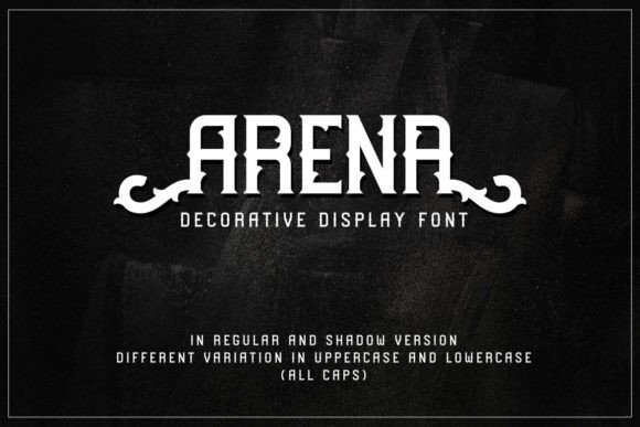 Arena: A Display Font That Makes Your Brand Memorable