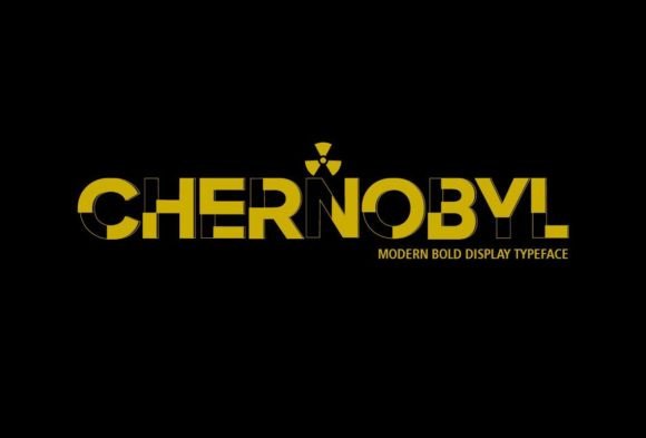 Chernobyl: A Clean, Modern Display Font for Editorial Design