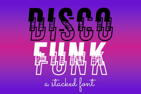 Disco Funk: A Vibrant Display Font for Digital Branding