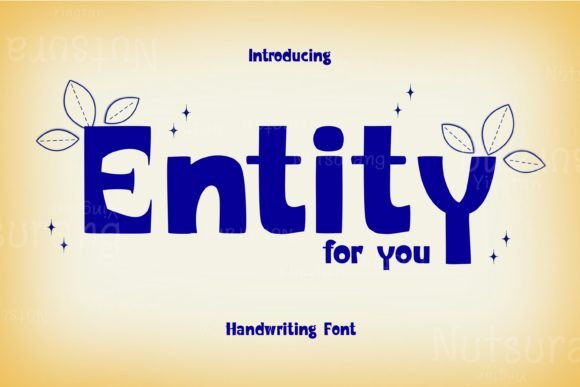 Entity for You: A Bold Display Font That Elevates Your Brand