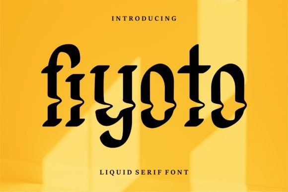 Fiyoto: A Display Font That Feels Like a Smile