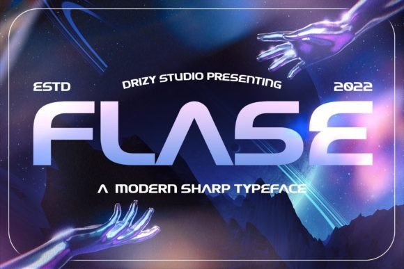 Flase: A Fresh Display Font for Modern Web Design