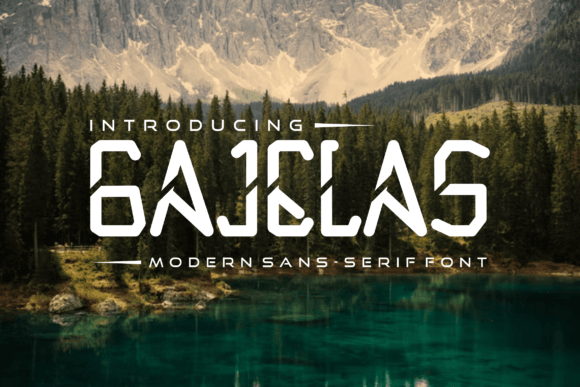 Gajelas: A Standout Display Font for Scroll-Stopping Marketing