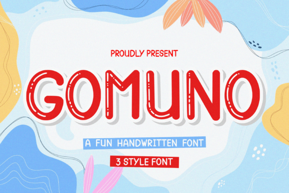 Gomuno: A Display Font That Delivers Personality at a Glance