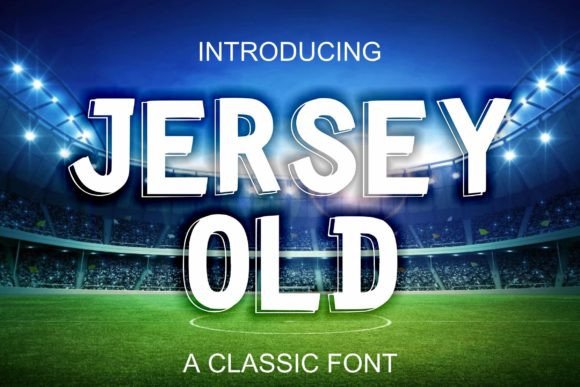 Jersey Old: A Display Font That Makes Your Headlines Instantly Clickable
