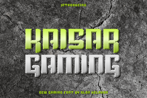 Kaisar Gaming Font: A Designer's Take on This Display Typeface