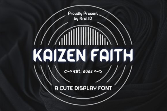 Kaizen Faith: A Retro Display Font That Elevates Real Small Business Branding