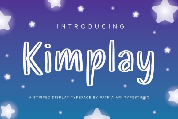 Kimplay: A Display Font That Elevates Brand Voice