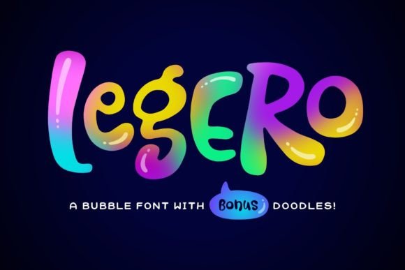 Legero: A Playful, Retro Display Font for Branding That Stands Out