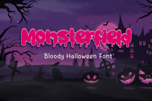 Monsterfield: A Playful Display Font That Brings Halloween Projects to Life