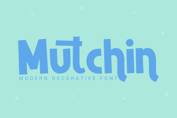 Mutchin: A Display Font with Warm, Hand-Painted Charm
