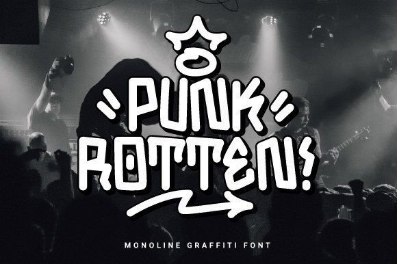 Punk Rotten: A Display Font That Cuts Through the Feed