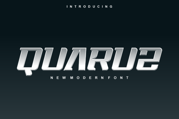 Quaruz: A Display Font That Makes Your Headlines Unmissable