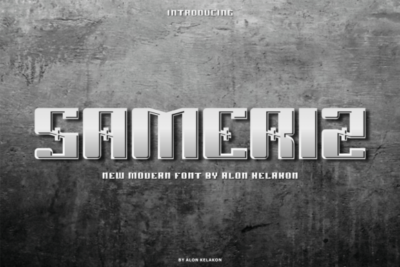 Sameriz: The Modern Display Font Crafters Love