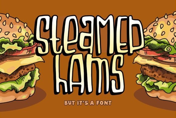 Steamed Hams: A Playful Display Typeface for Digital Branding