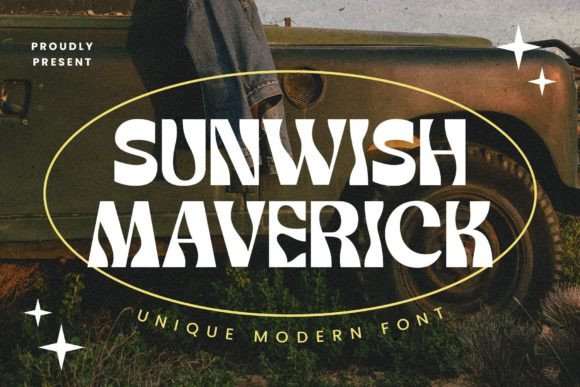 Sunwish Maverick: A Display Font That Gives Your Brand Personality
