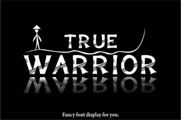 True Warrior: A Display Font That Feels Like a Quiet Confidence